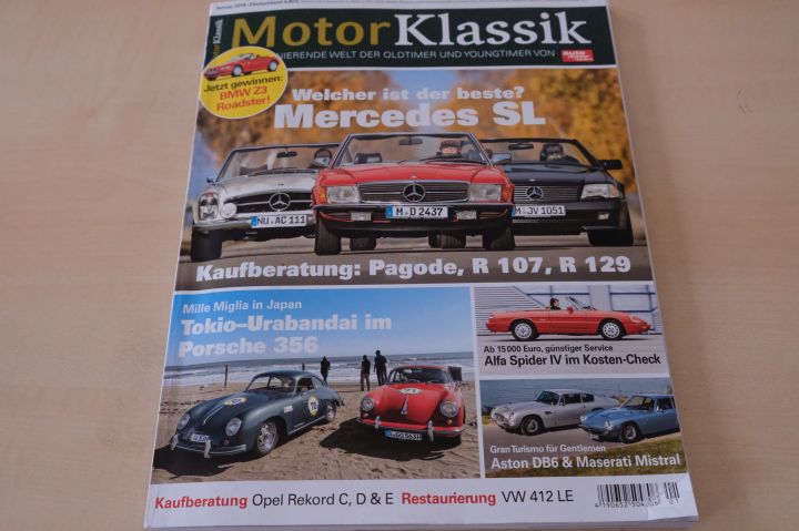 Deckblatt Motor Klassik (01/2019)